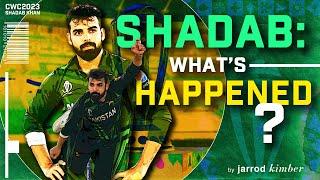 What happened to Shadab Khan? #ausvpak | #cwc2023 | #odiworldcup2023 | #cricket
