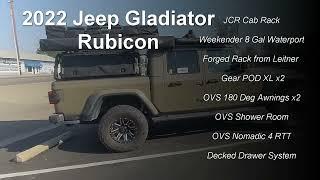 2022 Jeep Gladiator Rubicon Overland Build