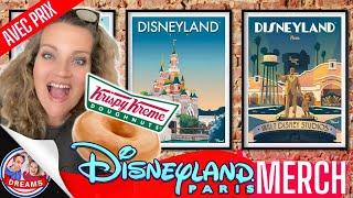 NOUVEAUTÉS MERCHANDISE DISNEYLAND PARIS: AFFICHES MARCEL, DONUTS KRISPY KREME & INVASION D'ALIENS