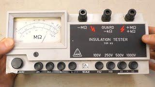 1000V insulation tester (Ganz XS)