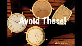 Top 5 Watches To Avoid - You May Not Want To Buy These...