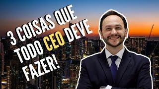 CEO: O que faz e qual o seu papel em uma Empresa | Do Livro High Growth Handbook de Elad Gil