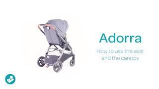 Maxi-Cosi | Adorra stroller | How to use the seat and the canopy