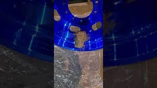 Test de salissage au béton sur la roue W Star USA.