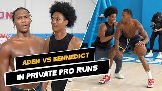 Bennedict Mathurin vs Aden Holloway in Private Pro Runs 