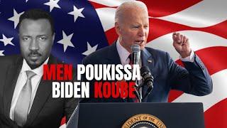 POUKISSA BIDEN TERMINE COMPAGN POU PREZIDAN - KOMAN BIDEN TE PRAN DECIZION CA - ABNER GELIN