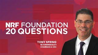 NRF Foundation 20 Questions with Tony Spring