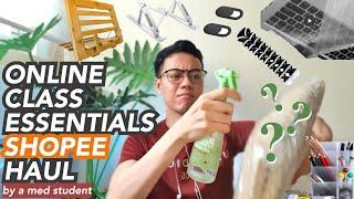 Online Class Essentials Shopee Haul  | Online Med School EP. #3 | Jeremy Ceriales | Philippines