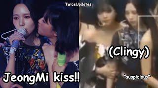 twice jeongyeon kissing mina in amazon music live *jeongmi* ft strategy spoiler