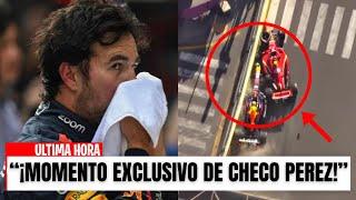 F1 HOY: ¡MOMENTO EXCLUSIVO QUE NADIE VIÓ! *CHECO PÉREZ EXPLOTA*