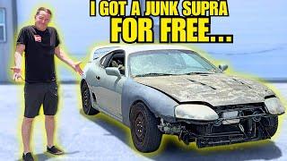 I Got A Destroyed Toyota Supra And Its Worse Than You Think!