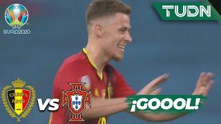 ¡Golazo! Thorgan Hazard se luce | Bélgica 1-0 Portugal | UEFA Euro 2020 | 8vos Final | TUDN