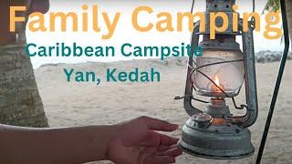 Family Camping Malaysia | Carribbean Campsite (Malaysia) | Kodiak Canvas | Zebrang | DoD Okra Tarp |