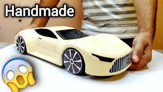 How to Make A Car | Mercedes Benz Vision Gran | Cardboard Craft RC Car | Diy RC toy