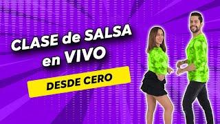 CLASE DE SALSA DESDE CERO | BAILA FACILITO (EN VIVO) 