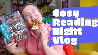 Cosy Reading Night Vlog | Lauren and the Books