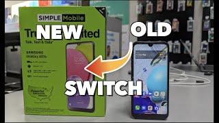 simple mobile How to switch your service from old phone to new one