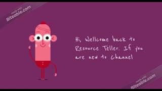 Resource Teller Video- YouTube Channel Trailer 2020