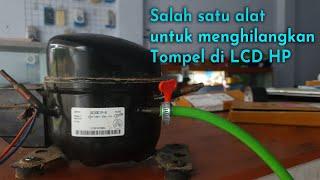 Kompresor untuk buble remover yang saya pakai | untuk hilangin tompel dan gelembung di LCD