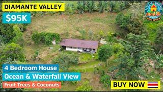 COSTA RICA   HOUSE FOR SALE  OCEAN VIEW  DIAMANTE VALLEY  REAL ESTATE 