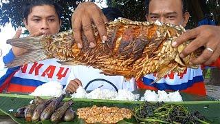 OUTDOOR COOKING/FRIED ROHO AT BURONG KANIN NG CANDABA