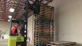 Moving a Load - Narrow Aisle Reach Forklift