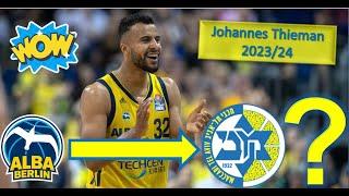 Johannes Thiemann ● Alba Berlin ● 2023/24 Best Plays & Highlights