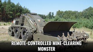 BOZENA 5: The Ultimate Remote-Controlled Mine Clearing Vehicle