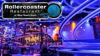 Alton Towers Rollercoaster Restaurant Vlog March 2022