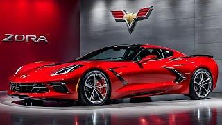 Finally!! 2025 Chevrolet Corvette ZORA UNVEILED- FIRST LOOK!!