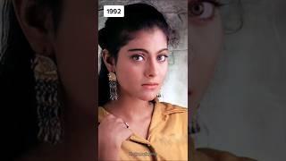 Kajol transformation (1983-2023) #bollywood #actress #kuchkuchhotahai