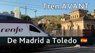 En TREN de MADRID a TOLEDO (España)  AVANT