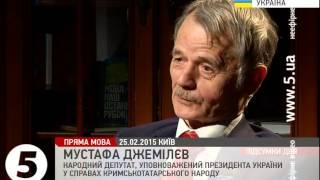 Джемілєв щодо переслідування кримських татар у Криму