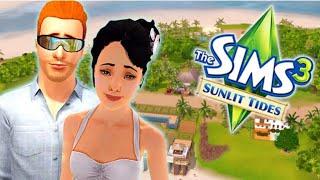 There is a Hawaiian world in the sims 3! // Exploring Sunlit Tides with the Pleasant family!