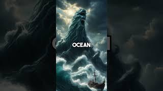 Poseidon vs. Kraken: Mythic Showdown!  #greekmythology #poseidon #shortsvideo #evetechtales