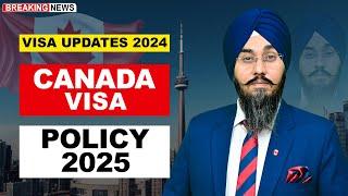 CANADA VISA POLICY 2025 | STUDY VISA UPDATES 2024 | USA CANADA UK