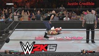 WWE 2K15 PC MOD: ECW Ring - Justin Credible vs Rey Mysterio