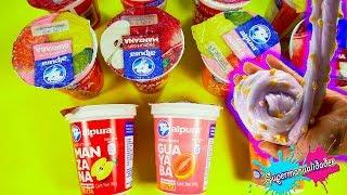 DON'T choose the wrong Yogurt to make Slime  - Supermanualidades