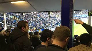 Chelsea fans sing Feed the Scousers at Goodison Park 2017