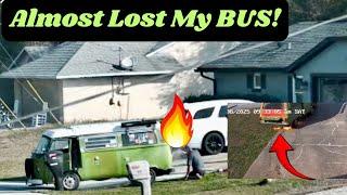 One Mistake ALMOST Cost Me My VW Bus. HUGE Fire