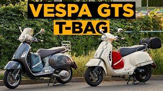 Vespa GTS T-Bag Tunneltasche Test