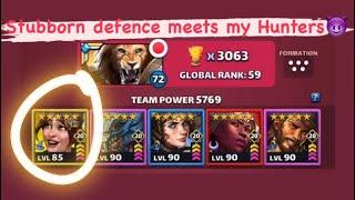 Empires & Puzzles Hero Test : ️Willow & stubborn gang ran into my Hunters : Long-FuN Duel!
