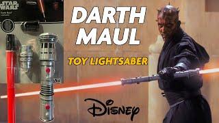 NEW Darth Maul toy lightsaber from Disney Store!