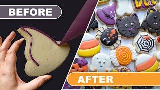 How to Decorate the Easiest Halloween Cookies for Beginners!