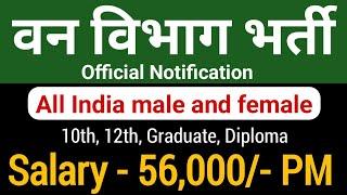 Wildlife institute of India recruitment 2024 | वन विभाग नई भर्ती | govt job latest vacancy|