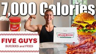 A Marathon Runner's Cheat Day (7,000 Calories)