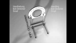 Strappado-SM  ABS-S Anwendung  ( ABS-SG ) ... Handling / application of ball-stretcher small