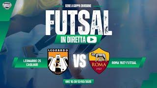 Futsal Serie A Coppa Divisione  - Leonardo C5-Roma 1927 Futsal (0-7)