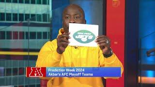 Akbar Gbajabiamila reveals his 2024 playoff teams in AFC and NFC | 'GMFB'