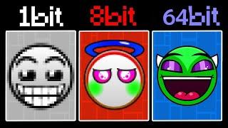 New Custom Geometry Dash Lobotomies v9, but everytime with more bits